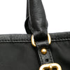 Secondhand Prada Vitello Trimmed Tessuto Satchel