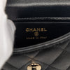 Chanel Nano Quilted Caviar Coco Top Handle Bag Secondhand