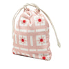 Miu Miu Printed Nylon Flower Drawstring Pouch Secondhand