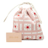Miu Miu Printed Nylon Flower Drawstring Pouch Secondhand