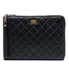 Chanel Medium Quilted Aged Calfskin Reissue 2.55 Pouch with Handle Secondhand
