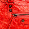 Balenciaga Mini Lambskin Motocross Classic City Satchel Secondhand