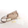 Secondhand FENDI First Patent Leather Crossbody bag in Beige 8BP137