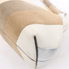 FENDI First Leather x Suede Shoulder bag in Beige 8BP129 Secondhand