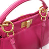 Fendi Peekaboo Mini Leather 2Way Handbag in Pink 8BN244 Secondhand