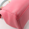 Fendi Peekaboo Mini Leather 2Way Handbag in Pink Secondhand