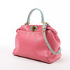 Fendi Peekaboo Mini Leather 2Way Handbag in Pink Secondhand