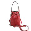 Fendi Mon Tresor Mini 2Way Shoulder Bag in Red 8BS010 Secondhand