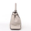 Fendi Peekaboo Regular Leather 2Way Handbag in Light Greige 8BN290 Secondhand