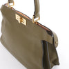 Secondhand Fendi Peek-a-boo ICU Co., Ltd. Medium Leather Handbag in Green 8BN321