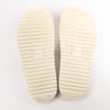 Fendi Rubber Slide Sandals in Ecru, Size 46 EU Secondhand