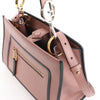 Fendi Runaway Leather 2Way Handbag in Pink 8BH344 Secondhand
