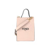Secondhand Fendi Shopping bag M Leather 2Way Handbag in Pink 8BH382