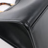Fendi Sunshine Large Leather Handbag in Black 8BH372 Secondhand