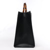 Fendi Sunshine Large Leather Handbag in Black 8BH372 Secondhand
