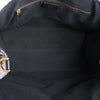 Secondhand FENDI Zucca Coated Canvas x Leather Handbag in Blue x Black 8BH357