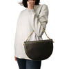 Fendi two-tone leather handbag with chain