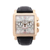 Franck Muller Conquistador Cortez 10000 H CC Leather x RS AT Silver-Face Watch Secondhand