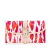 Dior Printed Canvas Buckle Strap Flap Wallet Secondhand