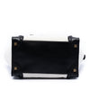 Celine Mini Bicolor Canvas and Leather Luggage Tote Secondhand