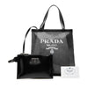 Prada Small Sequined Mesh Logo Open Tote Secondhand