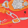 Hermès Bride De Gala Silk Twilly Scarf Secondhand