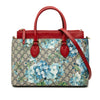 Gucci GG Supreme Blooms Linea A Satchel Secondhand