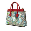 Gucci GG Supreme Blooms Linea A Satchel Secondhand