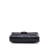 Chanel CC Crackled Glazed Calfskin Accordion Flap Secondhand