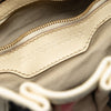 Burberry House Check Canvas and Leather Bridle Whipstitch Satchel Secondhand