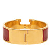 Hermès Wide Enamel Clic Clac H Bracelet GM Secondhand