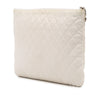 Chanel Large Quilted Printed Canvas Coco Cuba Libre O Case Clutch Secondhand