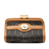 Dior Honeycomb Coated Canvas Coin Pouch Secondhand