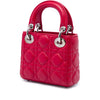Dior Mini Lambskin Cannage 8 Crystal Lady Dior Secondhand
