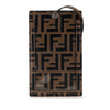 Fendi Zucca Embossed Leather Phone Holder Satchel Secondhand