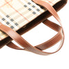 Burberry Haymarket Check Coated Canvas Tote Secondhand