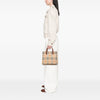 Burberry Haymarket Check Coated Canvas Tote Secondhand