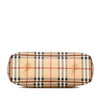 Burberry Haymarket Check Coated Canvas Tote Secondhand