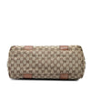 Secondhand Gucci Medium GG Canvas Bamboo Libeccio Tote