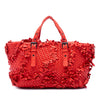 Bottega Veneta Nappa Intrecciato Patchwork Lido Fringe Tote Secondhand
