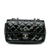 Chanel Mini Rectangular Classic Patent Single Flap Secondhand