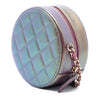 Chanel Quilted Iridescent Lambskin Round Clutch With Chain Secondhand