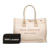 Saint Laurent Small Canvas Rive Gauche Tote Secondhand