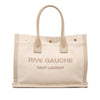 Saint Laurent Small Canvas Rive Gauche Tote Secondhand