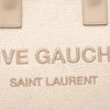 Saint Laurent Small Canvas Rive Gauche Tote Secondhand