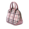 Burberry Small Haymarket Check Nylon Orchard Bowling Bag Secondhand