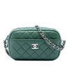 Chanel Small CC Quilted Lambskin Camera Case Secondhand
