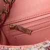 Chanel Mini Rectangular Classic Tweed Braid Flap Secondhand