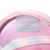 Chanel PVC and Lambskin CC Filigree Round Clutch with Chain Secondhand