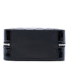 Chanel Small CC Quilted Patent Travel Kit Vanity Case Secondhand
